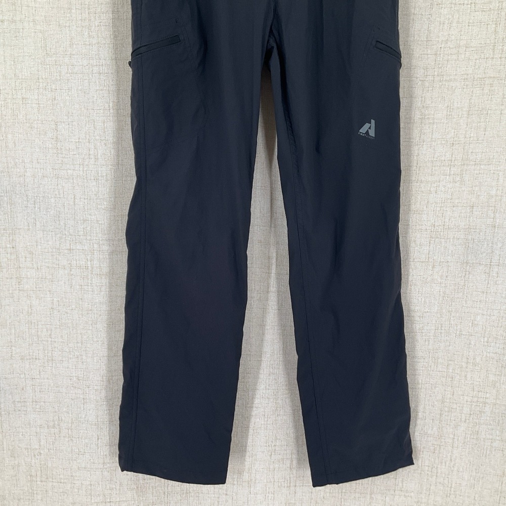 Eddie‎ Bauer First Ascent Womens Sz 6 Black Hiking Cargo Pants Outdoor Trail - Picture 5 of 14